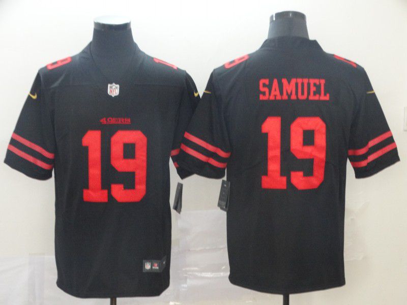 Men San Francisco 49ers #19 Samuel Black Nike Vapor Untouchable Limited NFL Jersey->san francisco 49ers->NFL Jersey